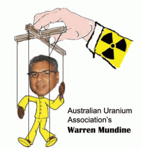 Mundine-puppet
