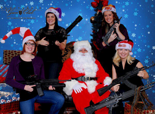 Christmas-guns