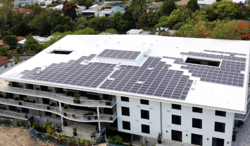 solar Casa D'Amore nursing home, Brisbane