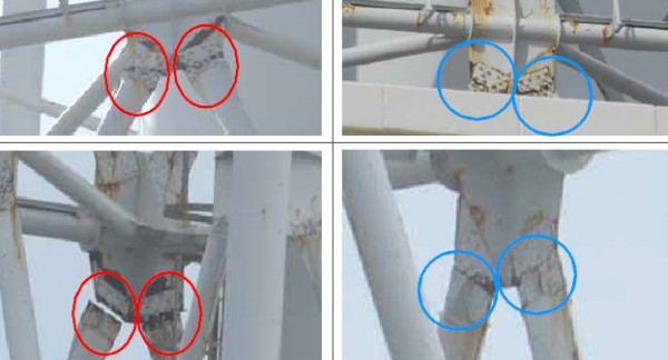 broken poles Fukushma 13