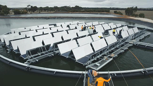solar floating S Aust