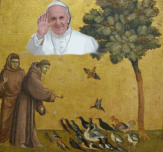 Pope & St Francis
