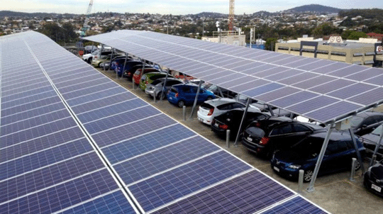 solar carparks Qld