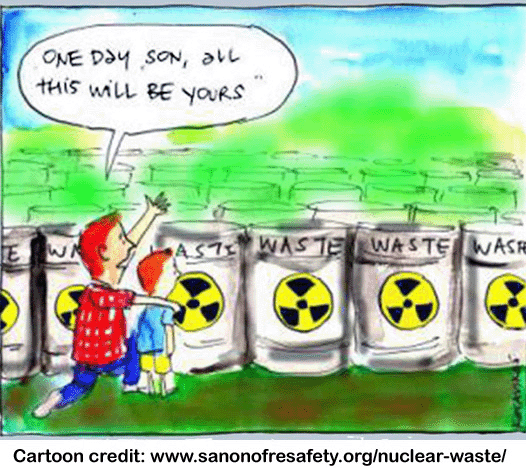 cartoon nuclear waste