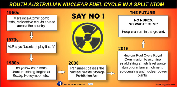 Diagram SA Nuclear Fuel Cycle