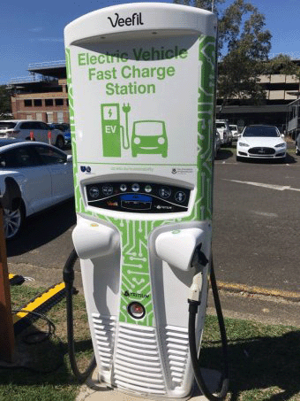 electric car chargers Qld