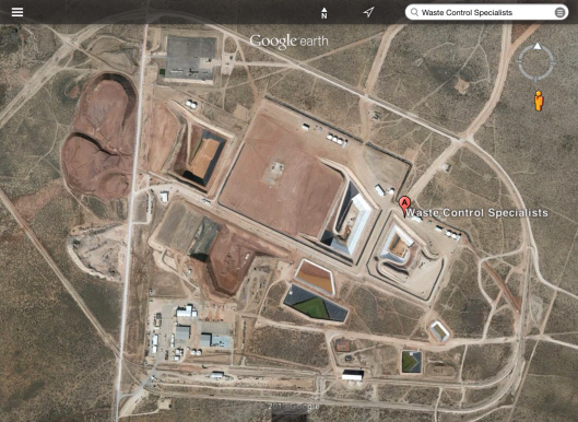WCS Rad Waste Dump Birds Eye View (Texas)