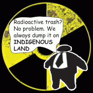 waste on indigenous