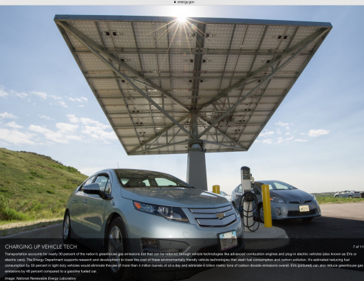 Solar charging electric cars US NREL gov