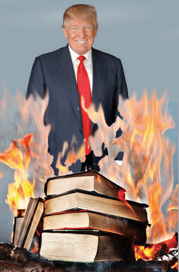 trump-burning-books
